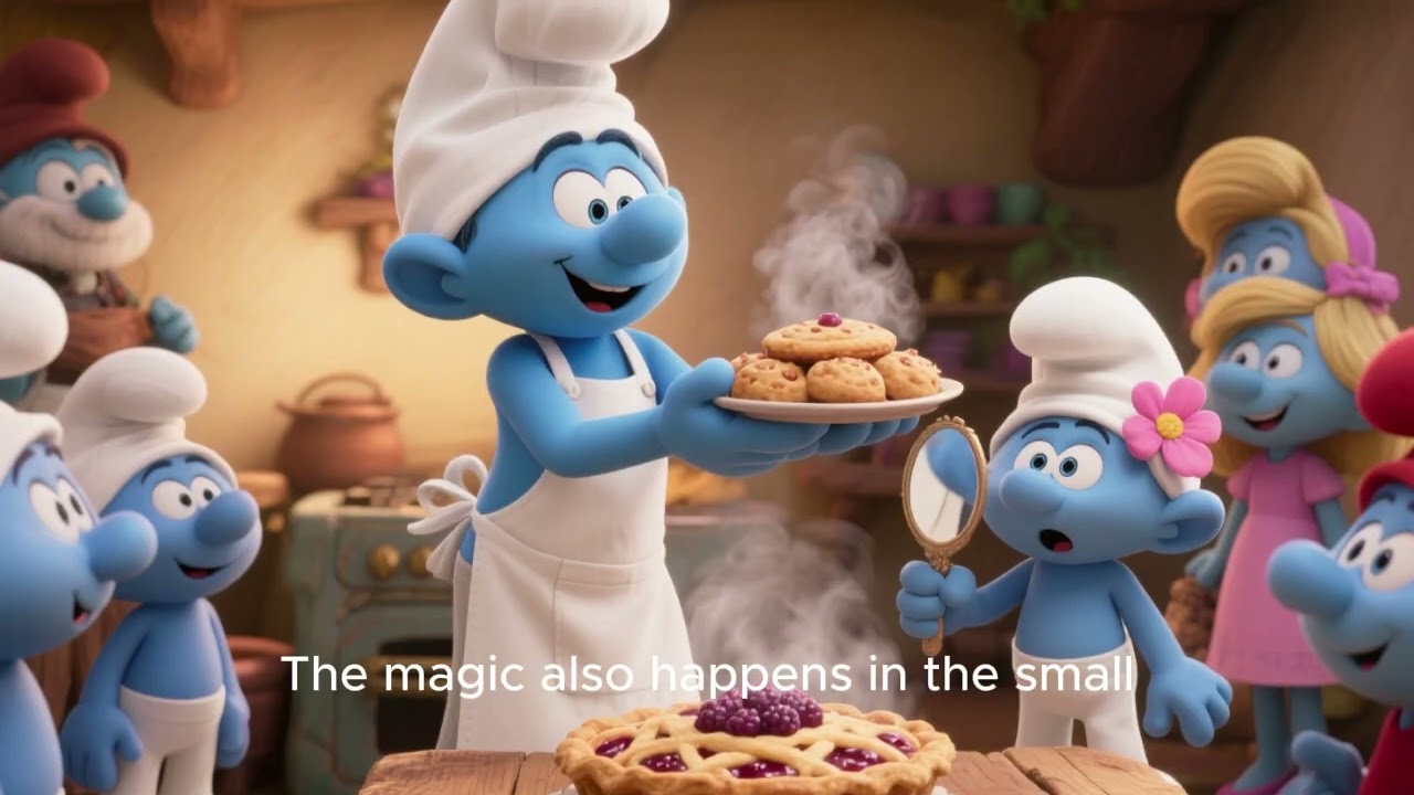 Smurfs learn about friendship