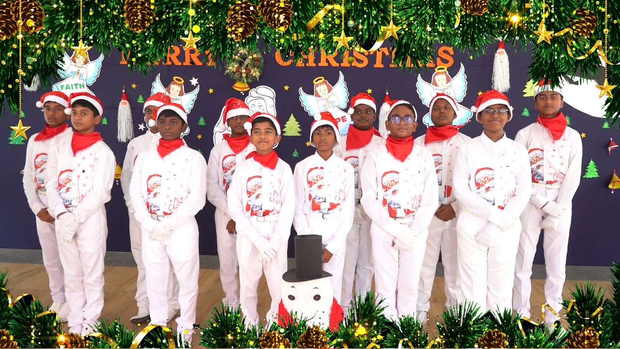 CHRISTMAS CAROLS 2023 | Petit Seminaire CBSE School, Puducherry | New Year Wishes | Mercy TV
