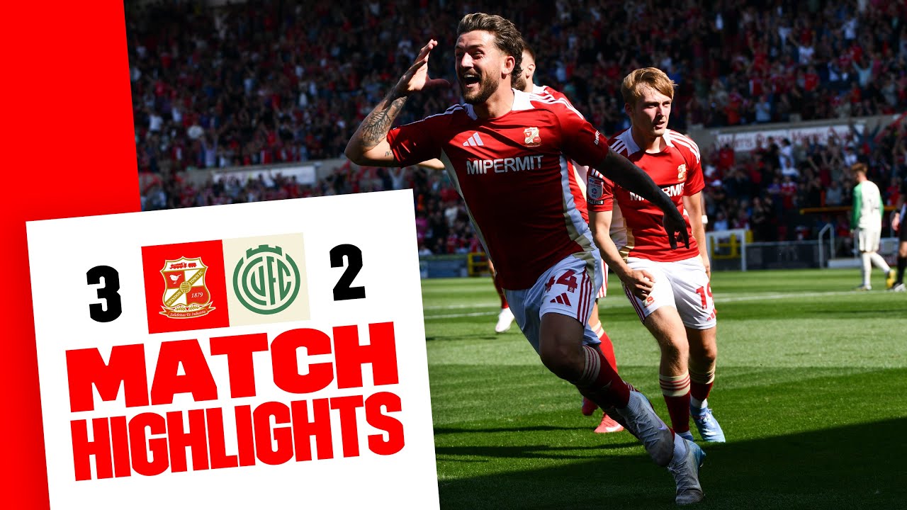 Match Highlights: Swindon Town 3-2 Cambridge United
