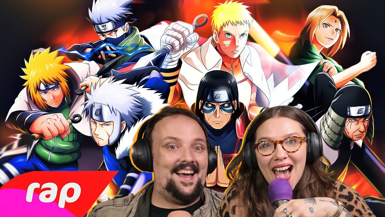 Rap dos Hokages (Naruto) - A VONTADE DO FOGO | NERD HITS - CASAL REACT
