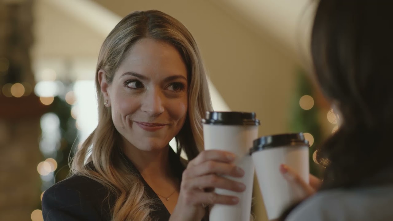 It Takes a Christmas Village (2021) | Trailer - Brooke Nevin, Corey Sevier