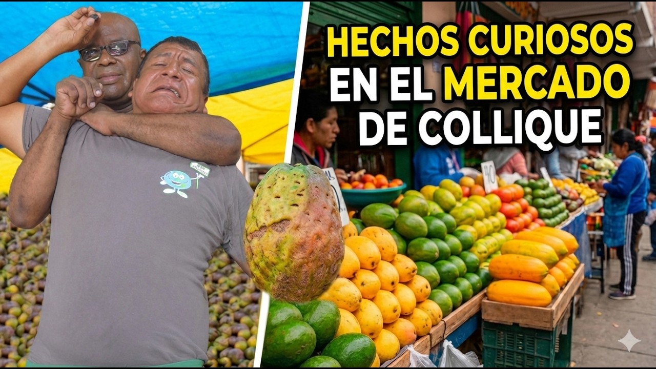 La verdadera locura del Mercado de Collique: Lo que no te cuentan #aventura #humor #diversion