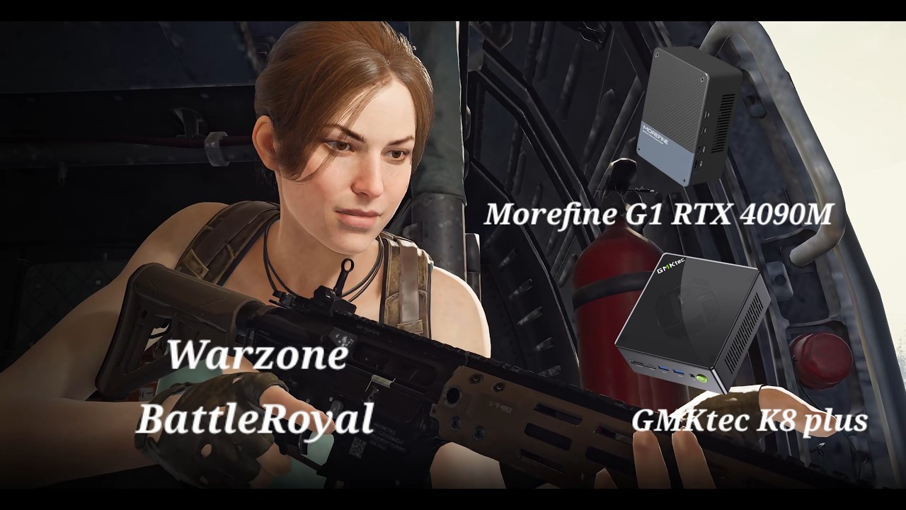 Call of Duty Warzone BattleRoyal PC Gmktec k8 plus + RTX 4090M