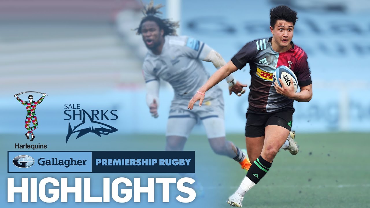 Harlequins v Sale Sharks - HIGHLIGHTS | Hard Work Denies Comeback | Gallagher Premiership 2020/21