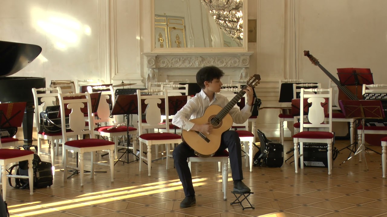 M.L. Anido, Argentinian Melody - guitar by Artur Nurullaev