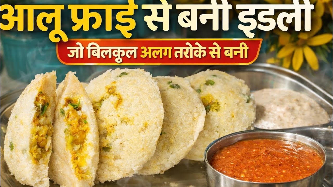 🔥 Idli ko is tarah banaya to sab maangte rah gaye 😍 | Aloo Fry Idli