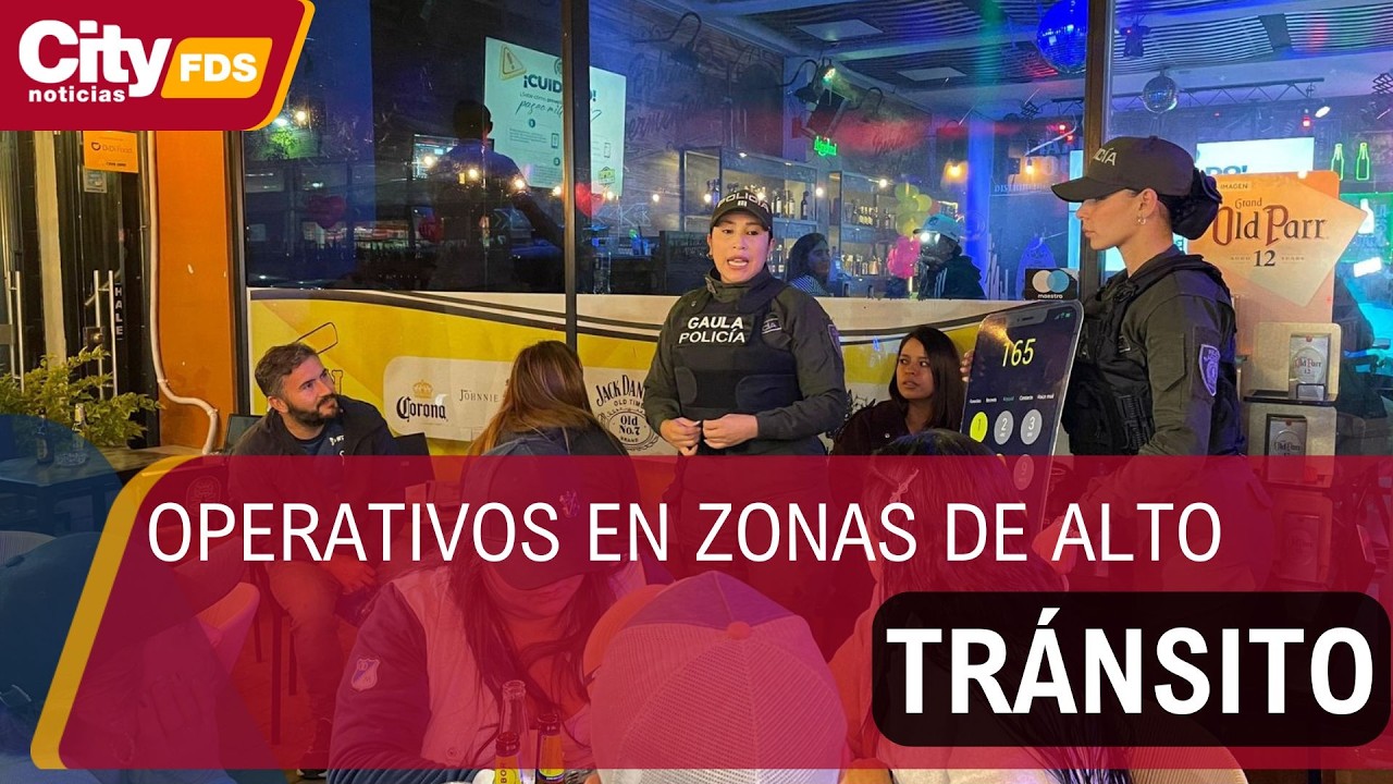 Intensifican operativos en puntos clave de Bogotá por San Valentín | CityTv