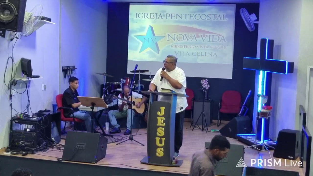 Transmissão ao vivo de Igreja nova vida Vila Celina