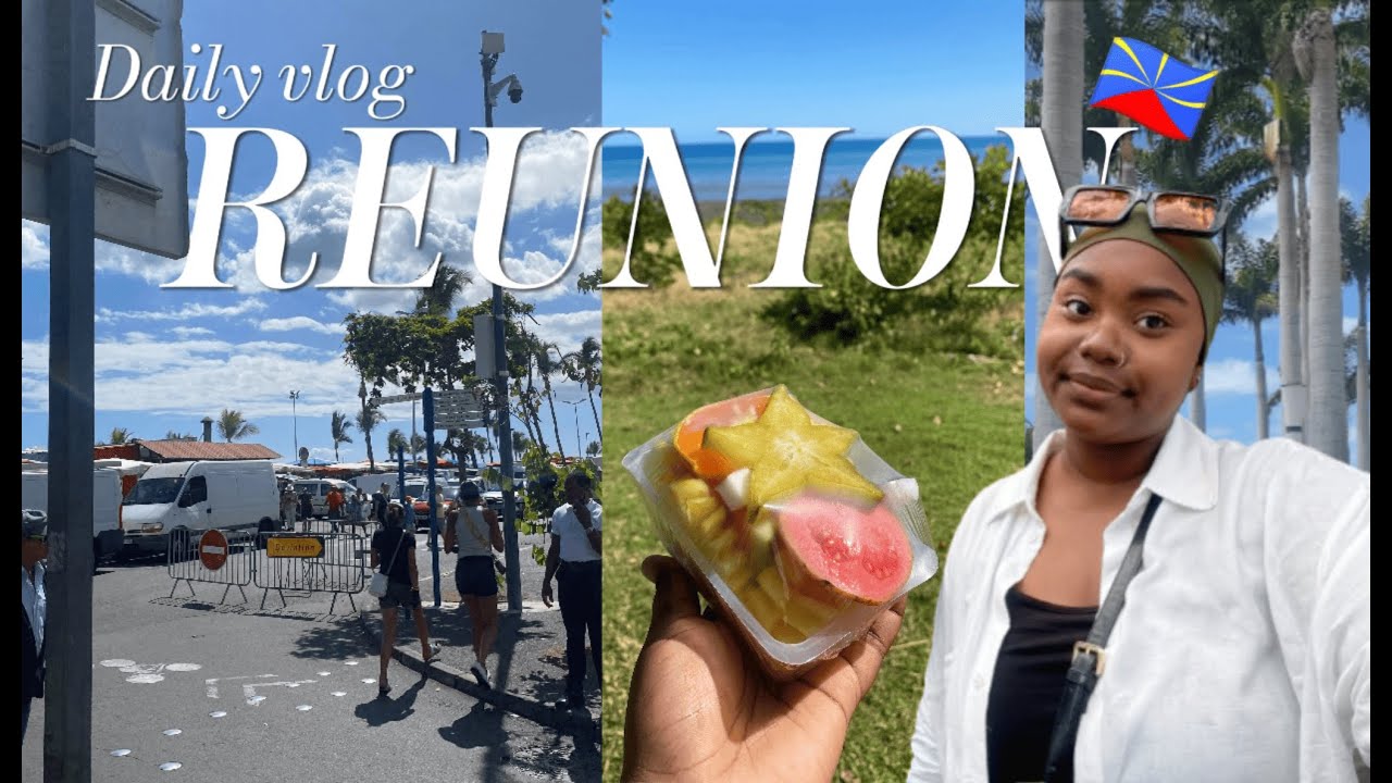DAILY VLOG RÉUNION | On découvre Saint-Paul 🇷🇪