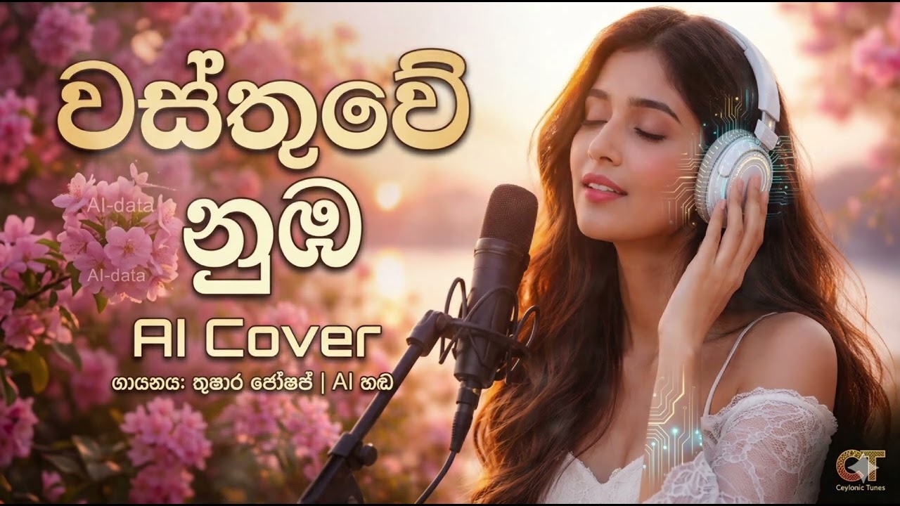 වස්තුවේ නුඹ (Wasthuwe Nuba) - Thushara Joshap | Acoustic AI Cover | Ceylonic Tunes