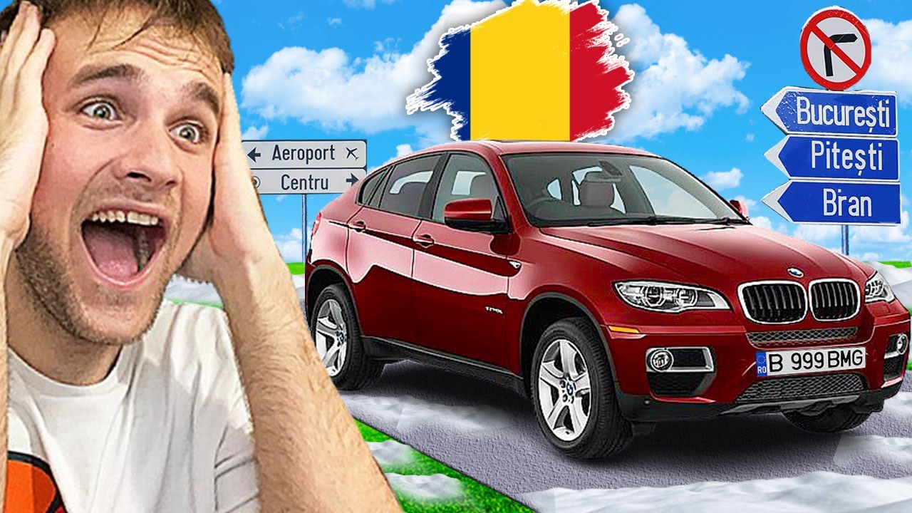 MERG cu BMW X6 pe ZAPADA prin ROMANIA! - Euro Truck Simulator 2