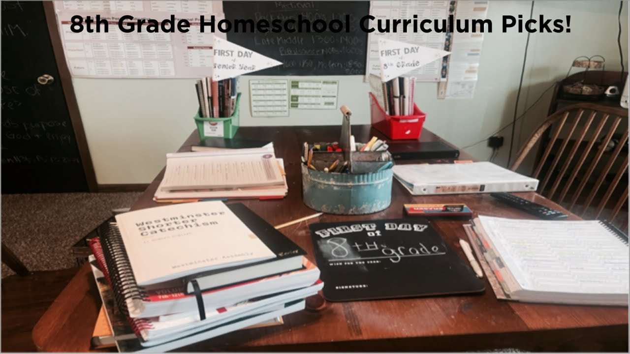 8th grade homeschool curriculum picks/Charlotte Mason Inspired