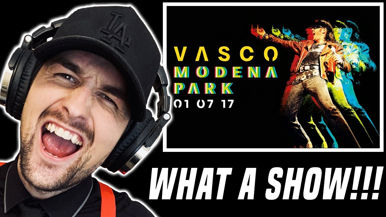 Какое шоу!... Васко Росси - C'è Chi Dice No (Концерт в Modena Park 2017) РЕАКЦИЯ!!!