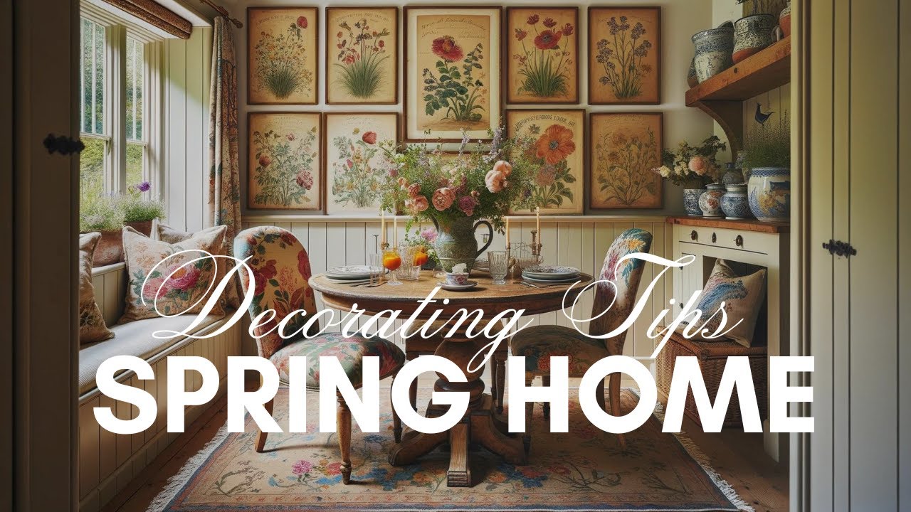 Spring Refresh: Home Decor Tips & Ideas for a Fresh Look