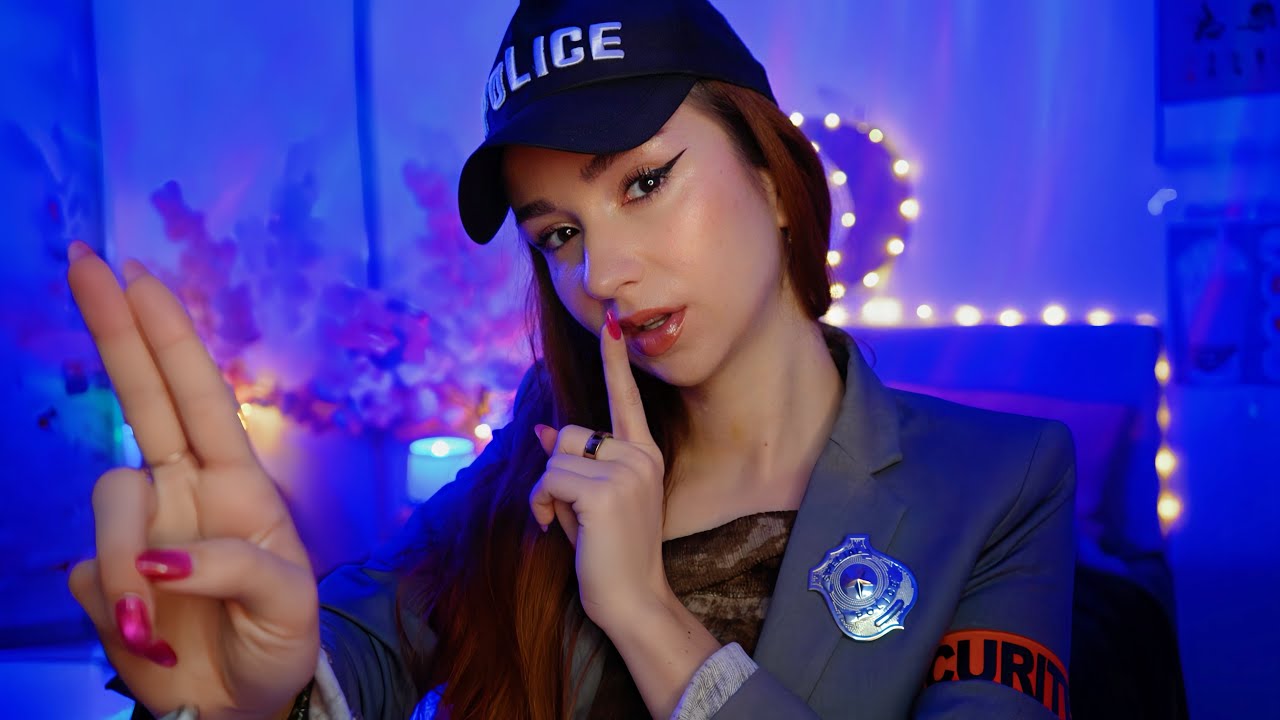 ASMR 👮🏻‍♀️ Fouille au corps à l’aéroport / Roleplay