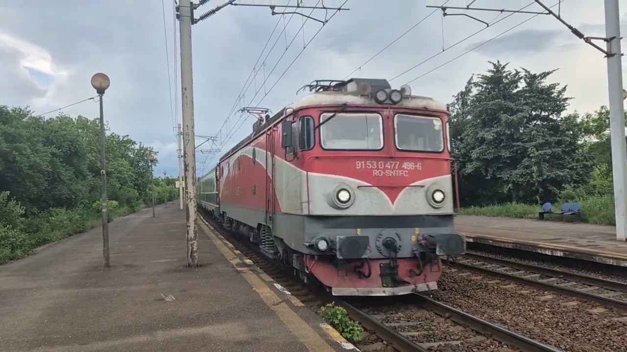 Trenuri în viteză / Speeding trains (Halta Scroviștea, Prahova, M 1000) - 29.05.25