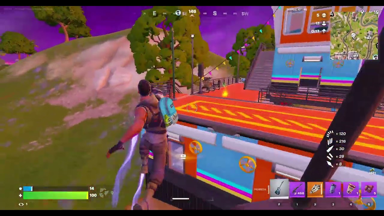 Jogatina de Fortnite no Samsung Book 4 I3 de 13th 2026