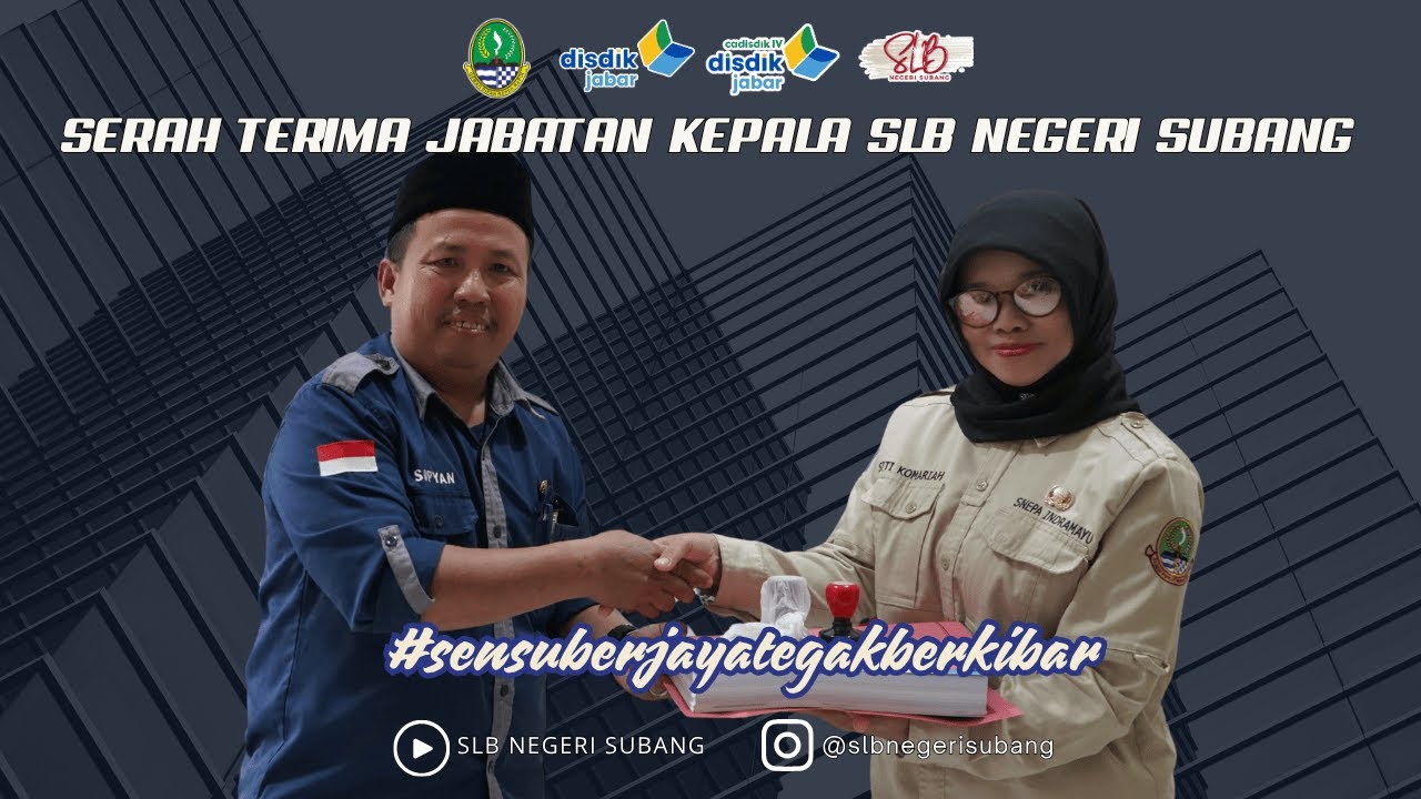 SERAH TERIMA JABATAN KEPALA SLB NEGERI SUBANG