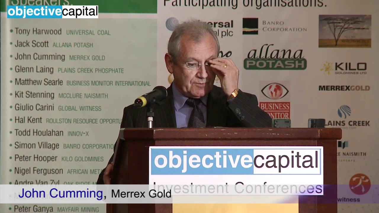 John Cumming - Merrex Gold - Mali: a golden outlook