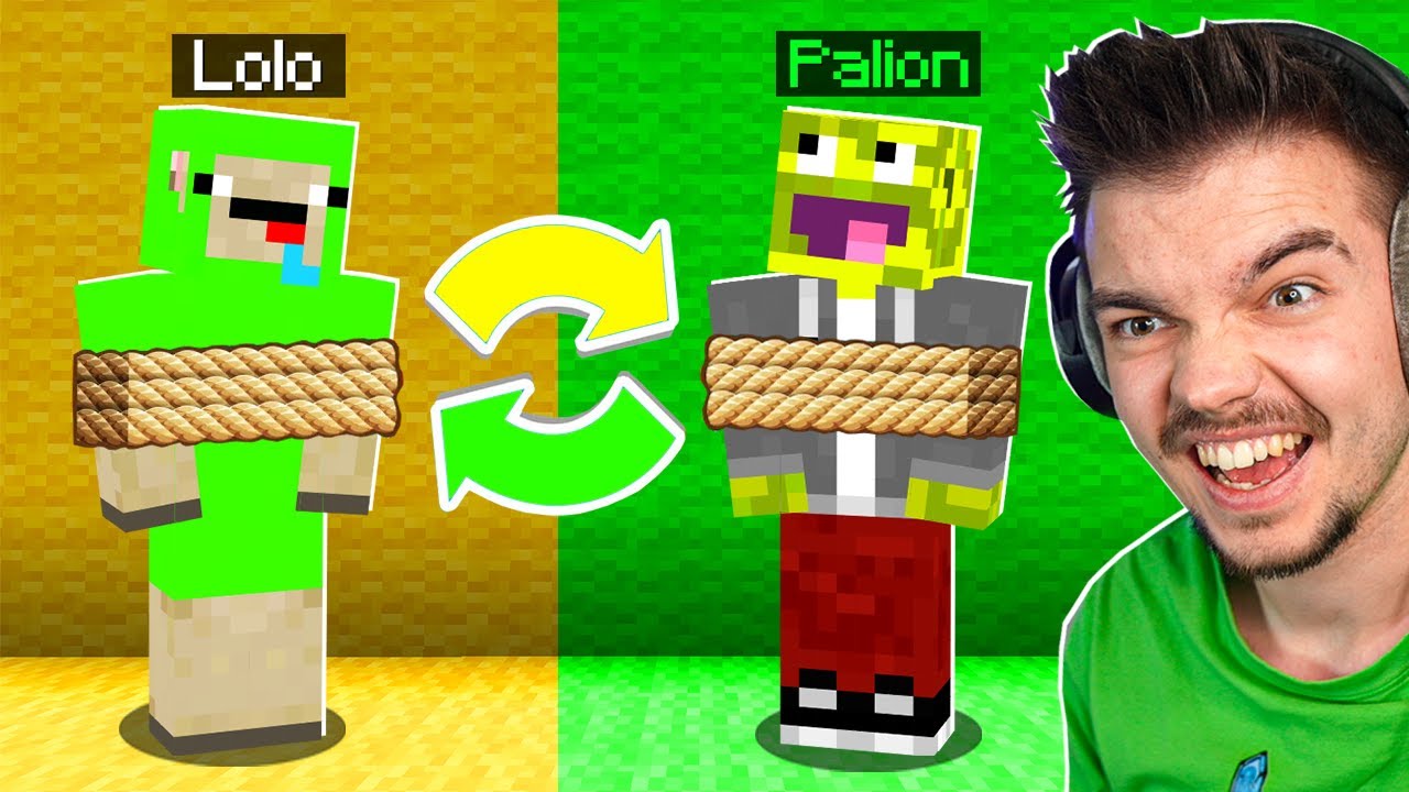 ZAMIENILIŚMY KOLORY w Minecraft z Lolo!