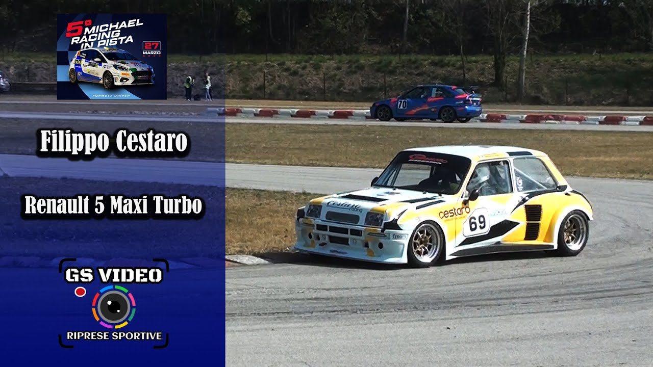 5° Michael Racing in Pista - Formula Driver | Filippo Cestaro | Renault 5 Maxi Turbo