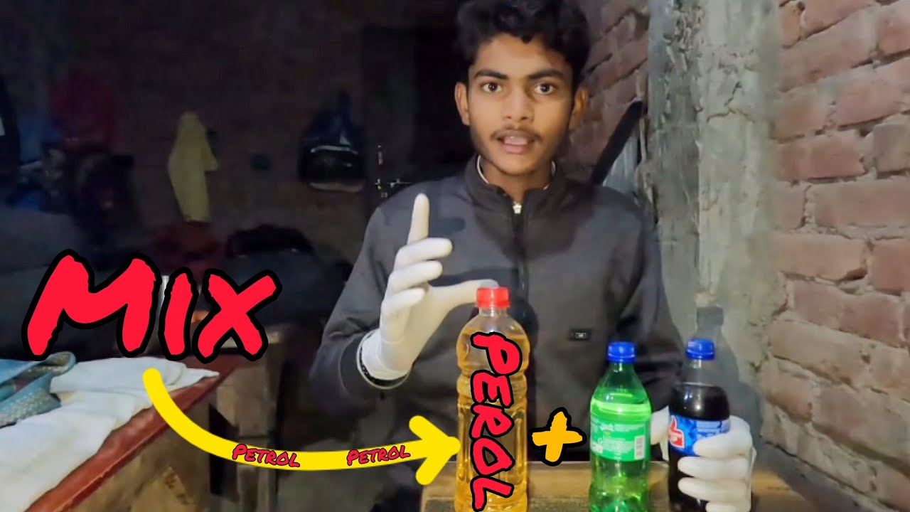 Petrol me coldrink Milane se kya hoga🤔||reaction or blast?