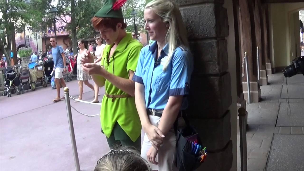 Magical Meeting with Peter Pan at Walt Disney World in Florida!