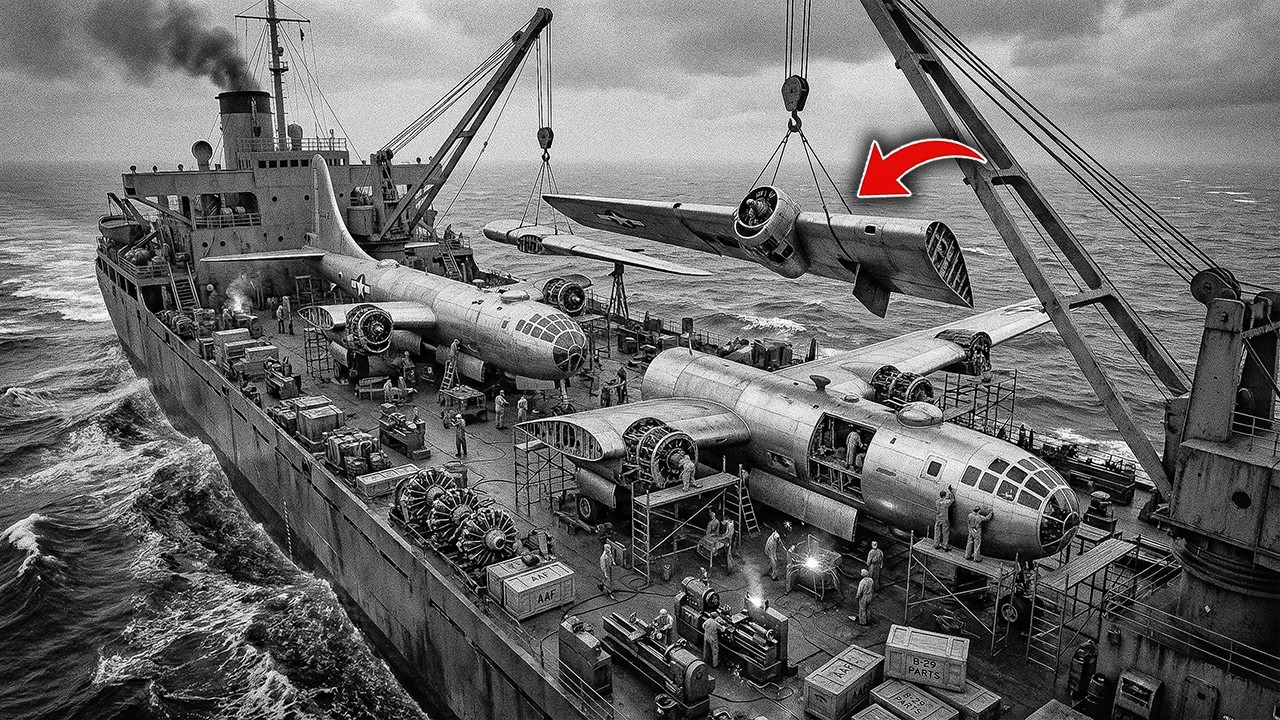 How America Built Floating Repair Ships That Rescued Crippled B-29s in the Pacific