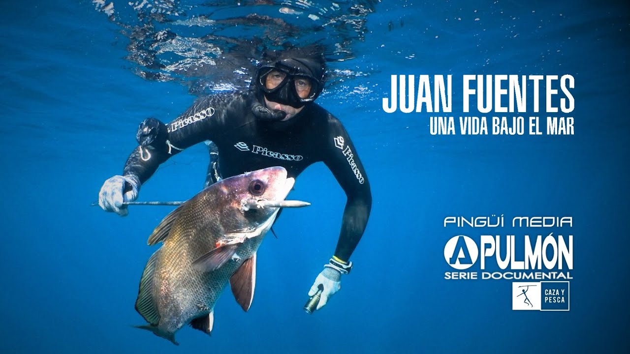 A PULMON JUAN FUENTES, UNA VIDA BAJO EL MAR