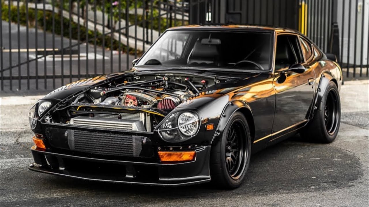 645 WHP RB26 Swapped Datsun 240z *Ретро японское совершенство*
