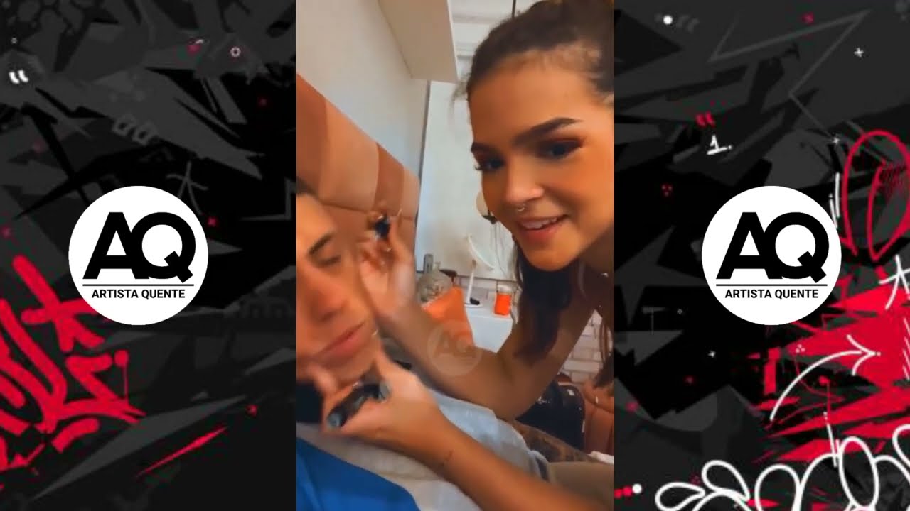 Hilarious, MAIA USES EYELINER ON DANIEL'S EYEBROW?