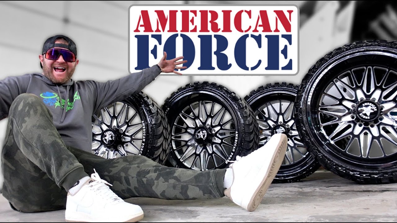American Force “Frost” Wheels on Amp Mud Tires!!