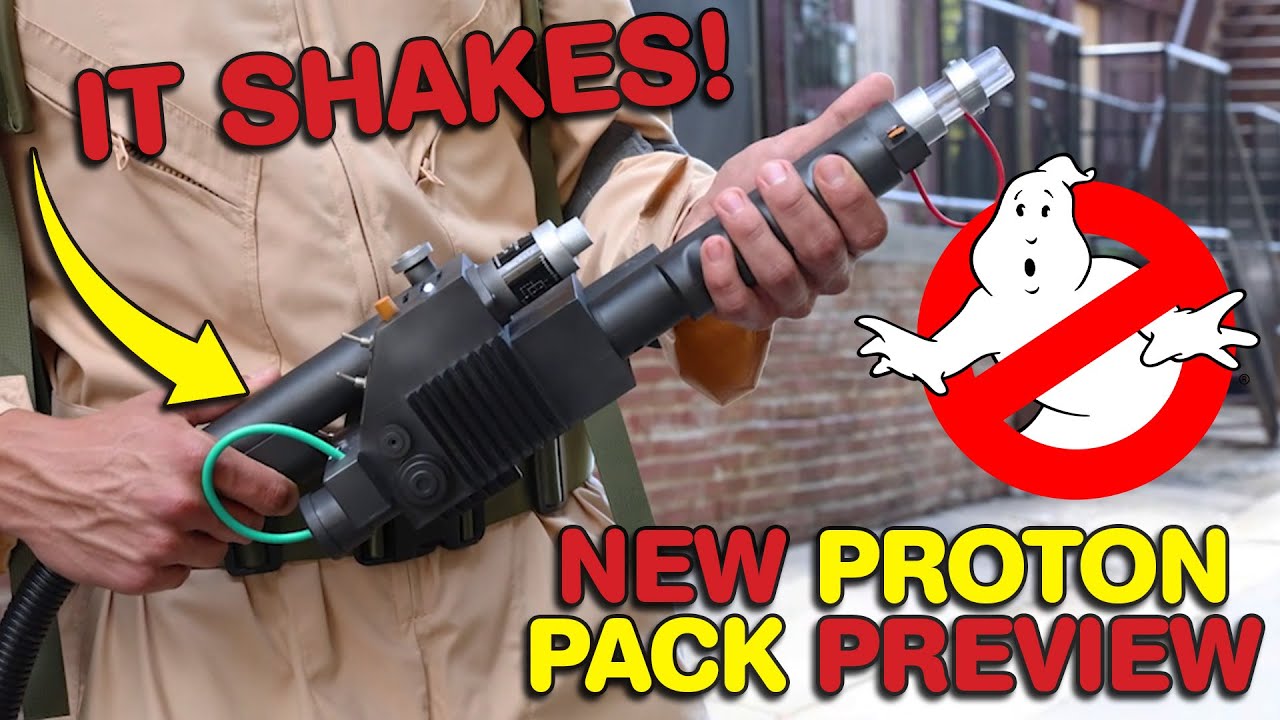 New Preview of Just Revealed Ghostbusters Proton Pack Replica