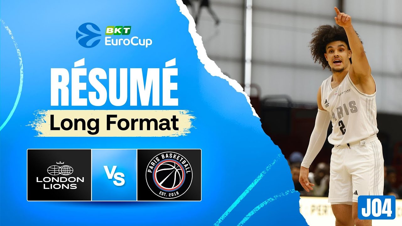London Lions vs Paris - Extended Highlights - EuroCup J04