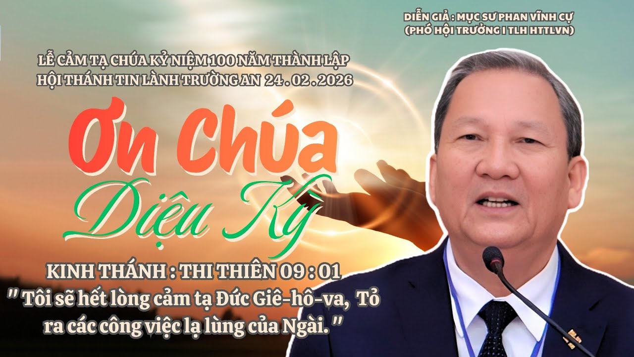 Mục sư Phan Vĩnh Cự | Ơn Chúa Diệu Kỳ | Bài Giảng Tin Lành #httlvn #msphanvinhcu 