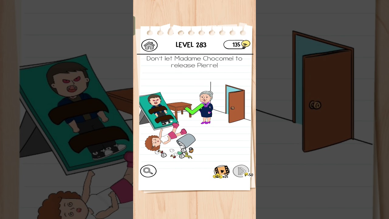 Brain Test (3) Level (283...) Solution Revealed ! brain game