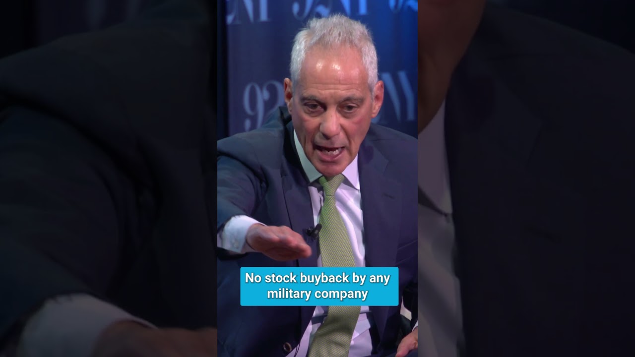 Emanuel: US military not ready for modern age Emanuel | GZERO World