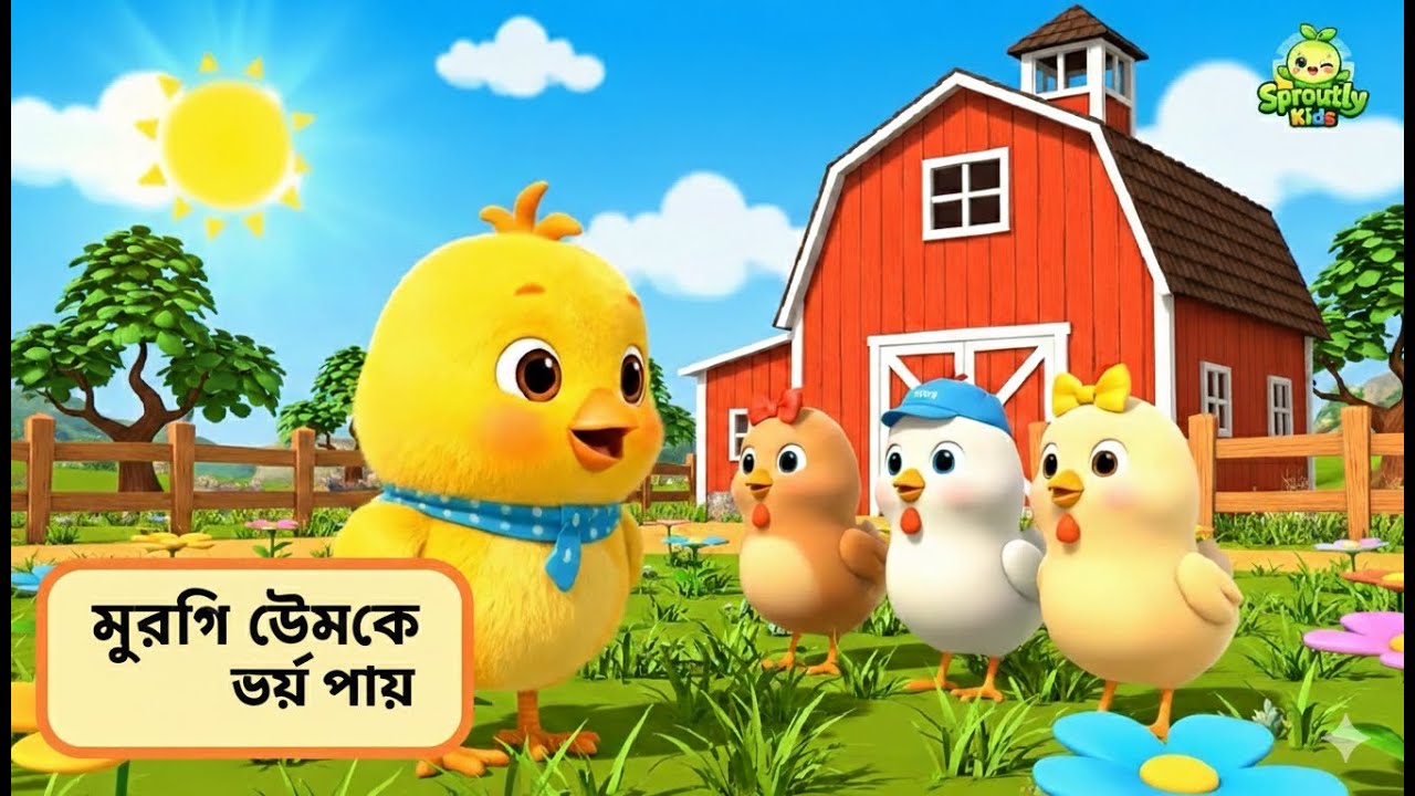 Bangla | ডিম ভয় পাওয়া মুরগি | Chicken Afraid of Eggs | life story