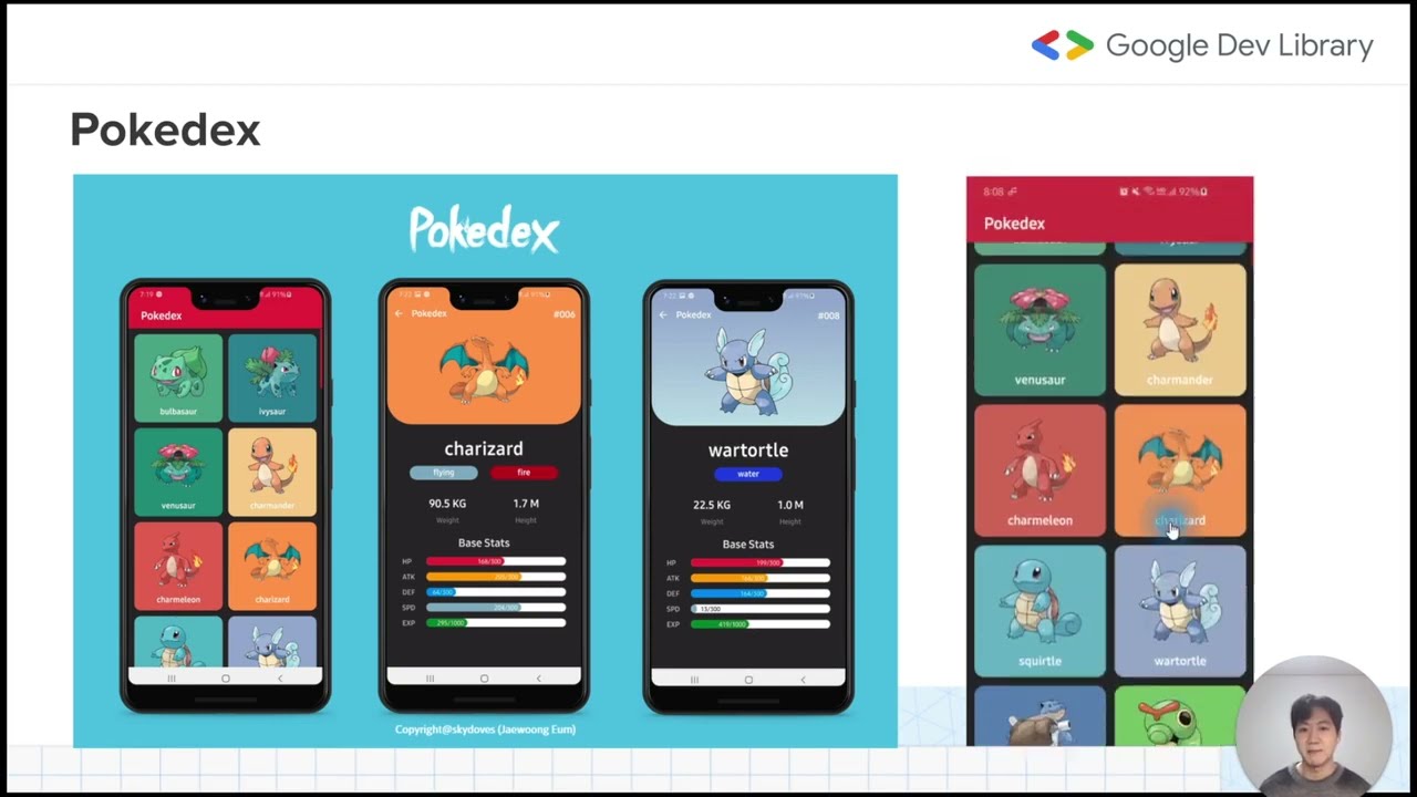 Android Contributor to Google Dev Library | Exploring an Android Open Source Project : Pokedex
