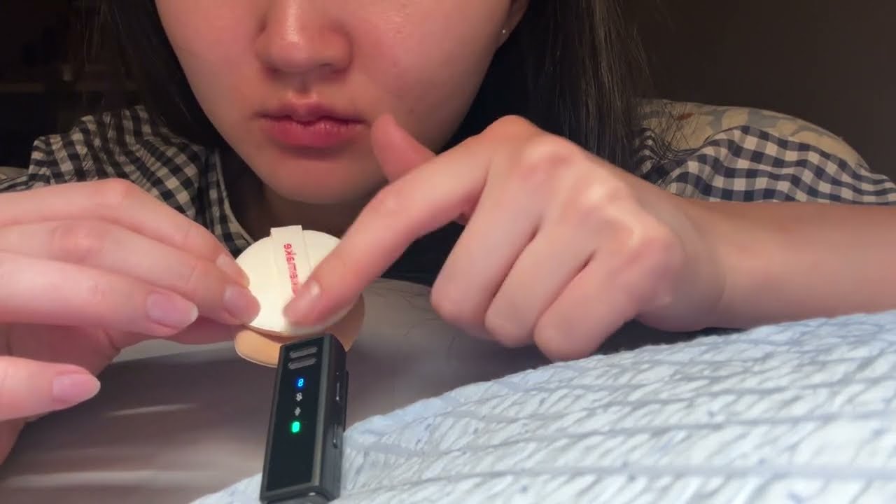 asmr 퍼프소리 잔뜩 시각적팅글 잔뜩