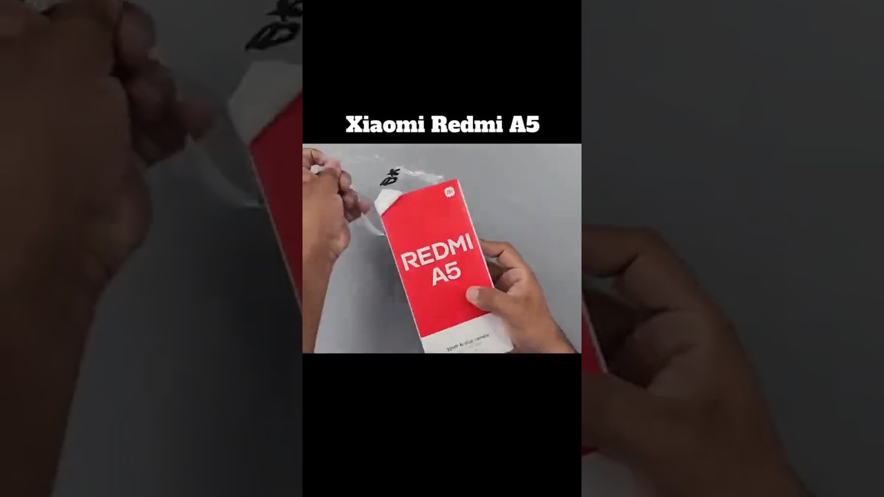 xiaomi redmi A5 unboxing 