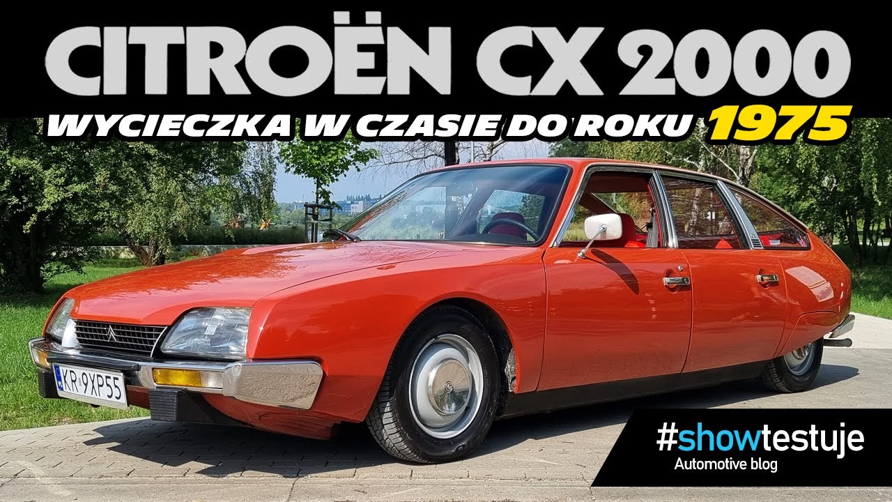 Citroen CX 2000 (1975) - limuzyna, która szokuje do dziś! [ SAMOCHODY Z DUSZĄ odc. 10 ] VLOG 4K