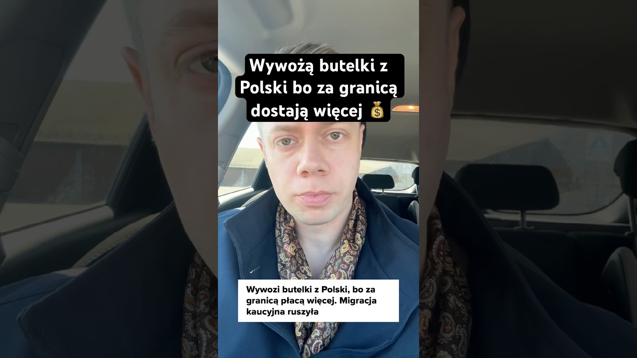 Wywożą butelki z Polski bo za granicą dostają więcej 💰 #news #newsy #ciekawostki #finanse