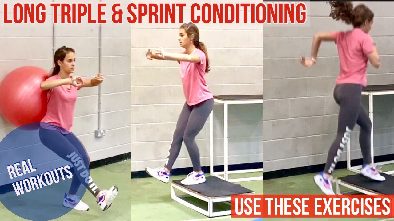 REAL WORKOUTS Sprints, Long & Triple Jump Conditioning - Getting Started
