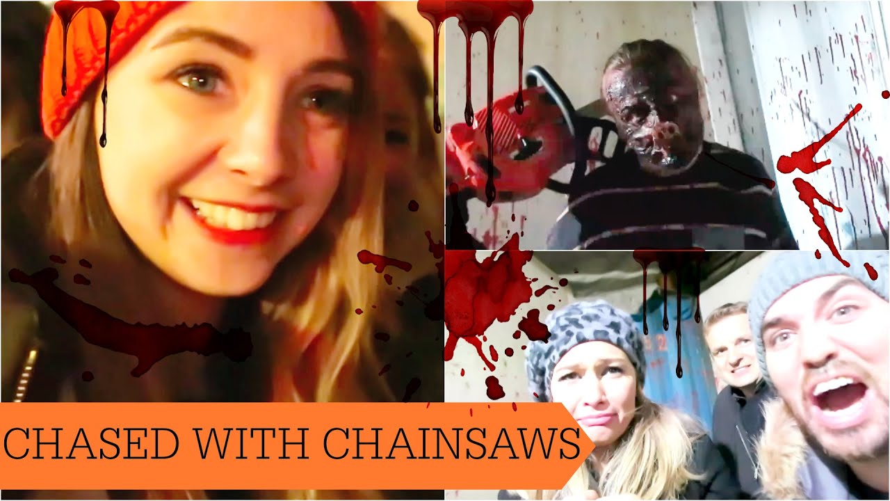CHASED WITH CHAINSAWS