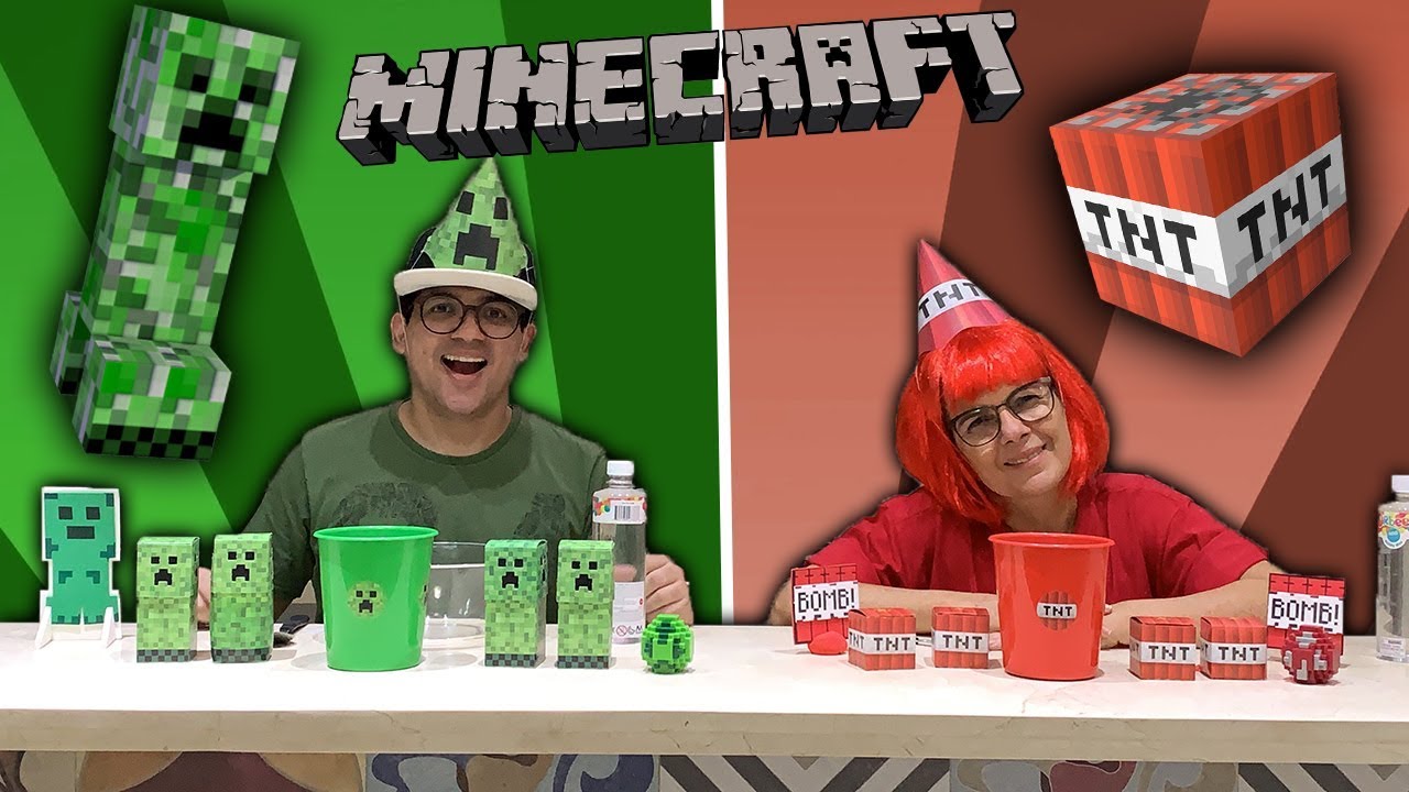 CRIANÇAS FAZENDO SLIME NA ESCOLA MINECRAFT! (CREEPER vs TNT)