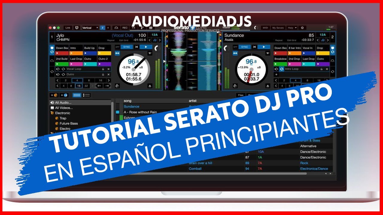 Tutorial de  Serato Dj Pro en espa&ntilde;ol para  principiantes  conoce el programa #dj #seratodj