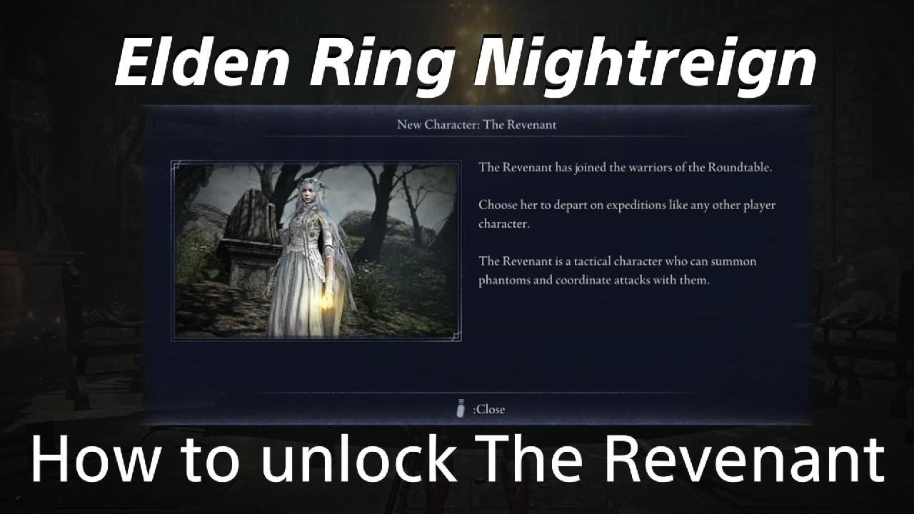 Elden Ring NightReign - How to Unlock The Revenant