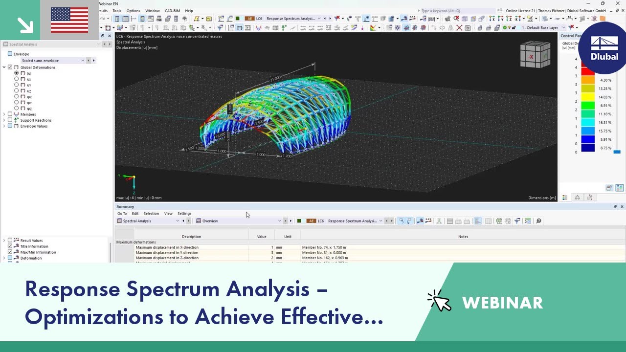 Webinar | Response Spectrum Analysis &ndash; Optimizations to Achieve Effective Modal Mass