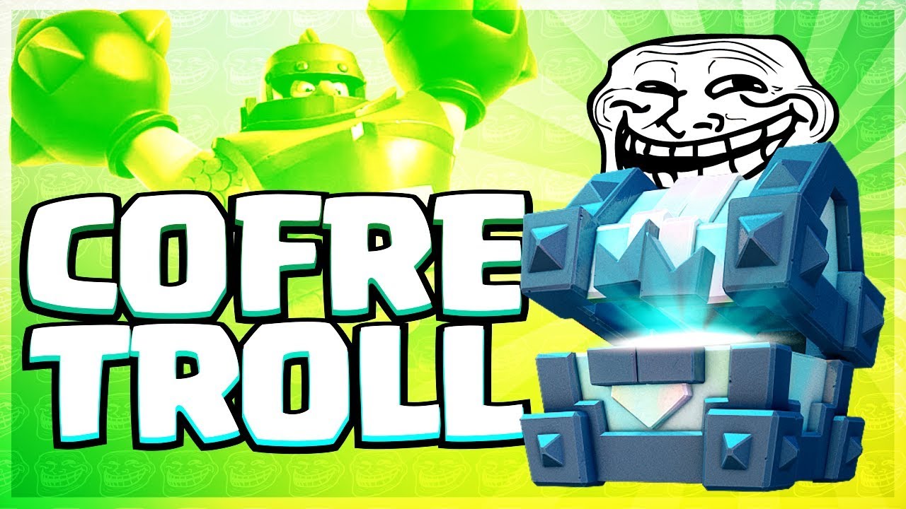 ¿¡LLEGARÉ A 4000 COPAS CON LA CUENTA PEQUE CON EL COFRE TROLL!? | Clash Royale